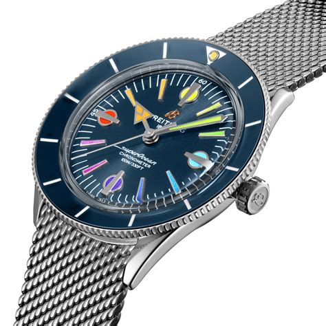 breitling rainbow|Breitling superocean heritage 42 blue.